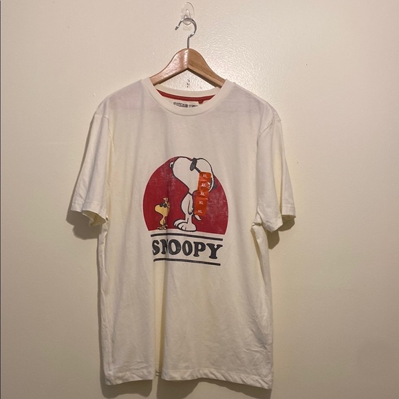 PEANUTS cotton SNOOPY TEE. Size XL. New. - Picture 1 of 9